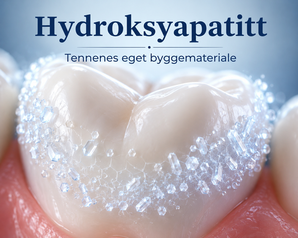 Hydroxyapatite enkelt forklart 🦷