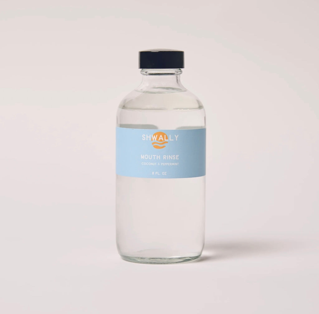 Shwally kokosbasert munnskyll med peppermynte – 8 oz