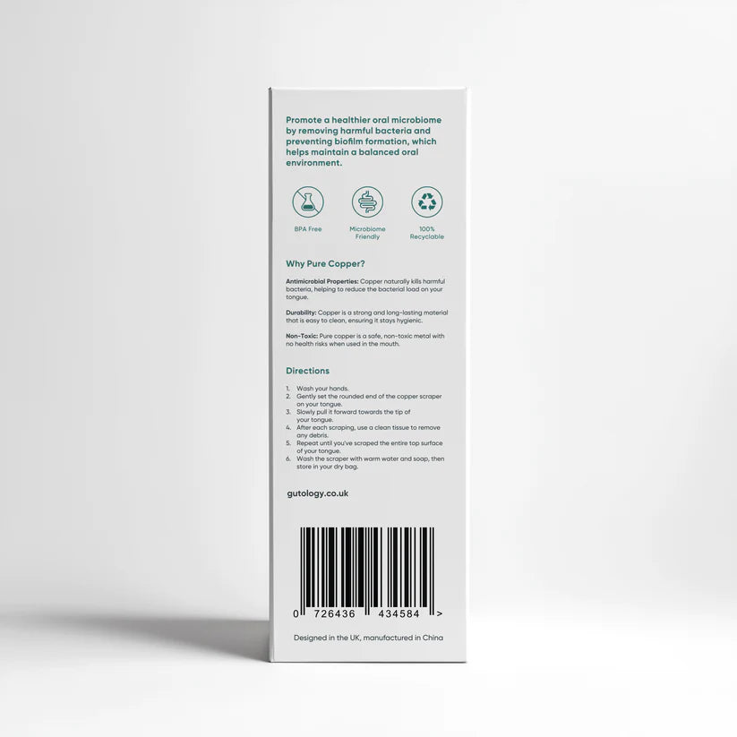 Gutology Kobber Tungeskraper 